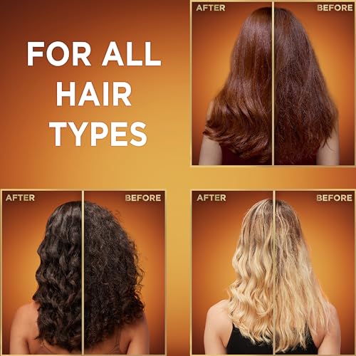 Garnier Whole Blends Honey Treasures Repairing Shampoo, for Dry, Damaged Hair, 22 Fl Oz, 2 Count (Packaging May Vary)